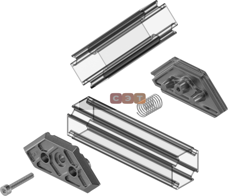 Соединение угловое 180°/90°/45° RIVO Fix